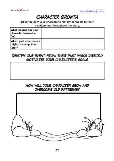 Pro Character Creation Worksheet Preview 32
